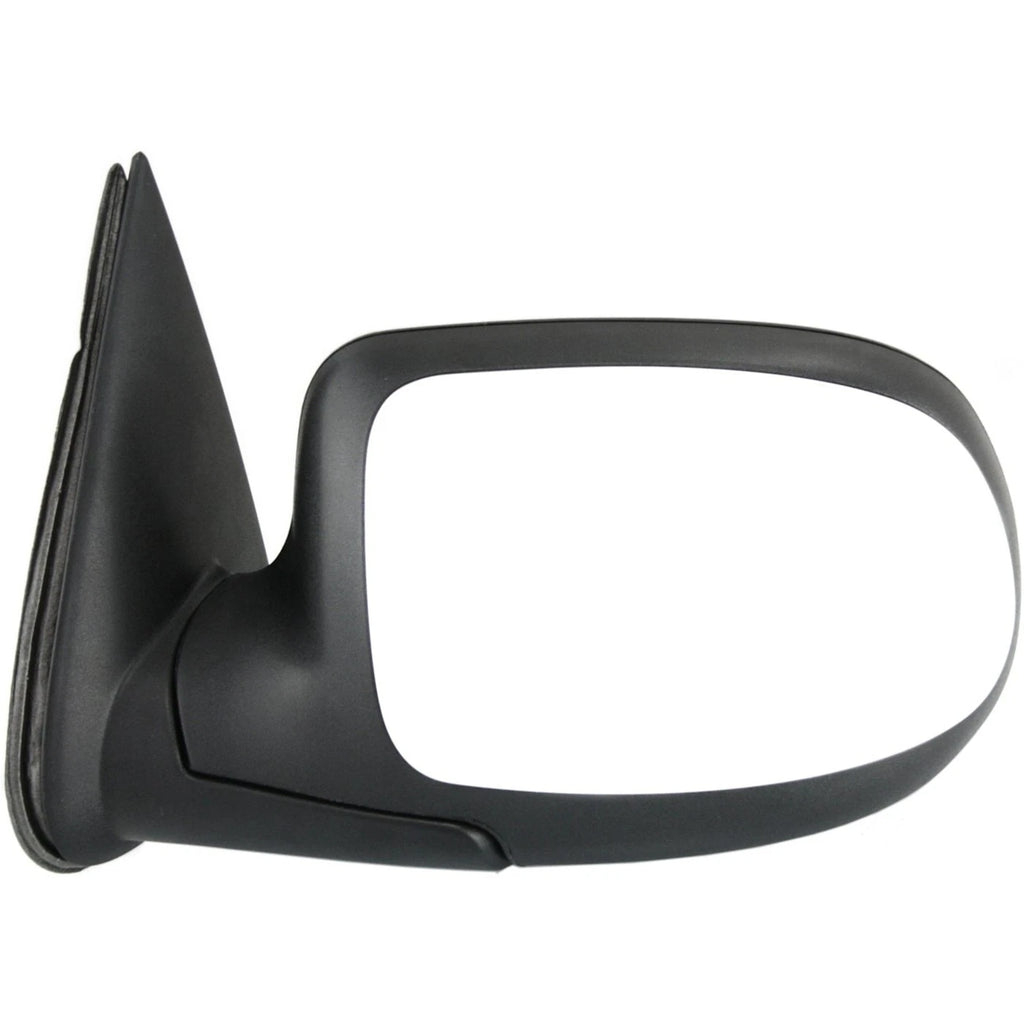 Power Mirror for Chevrolet Silverado 1500 (1999–2002) Left Chrome Manual Folding