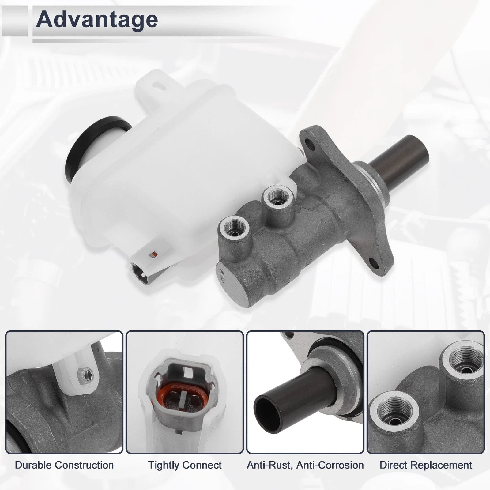 Brake Master Cylinder with Reservoir No. 472010C070 for Toyota Tundra (2007–2019)