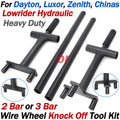 Knock Off Tool & Pusher Bar for Dayton Zenith Luxor Chinas (Lowrider)