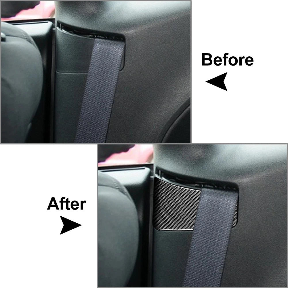 Seat Safety Belt Buckle Panel Cover Trim for Dodge Challenger (2015–2023)