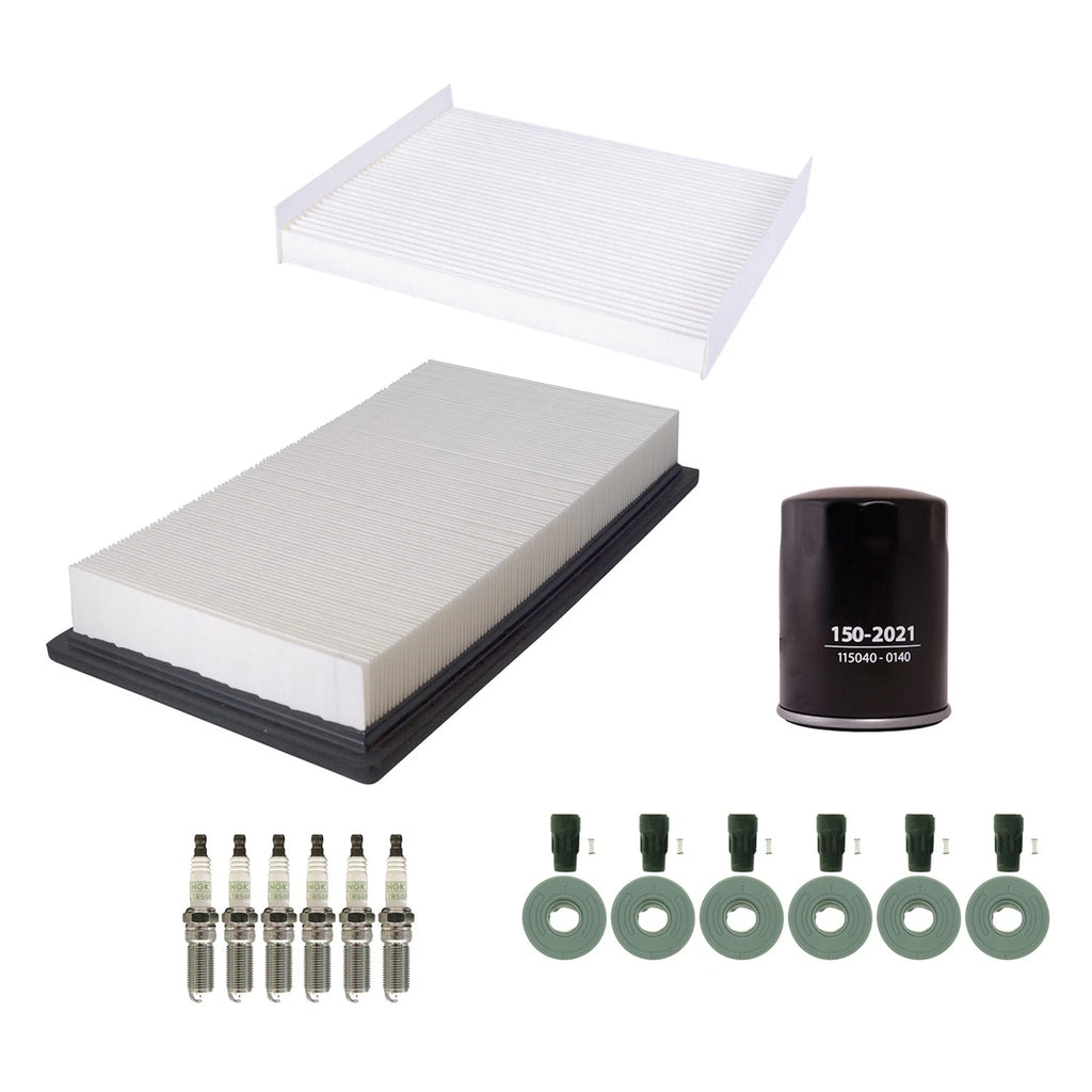Tune Up Kit with NGK 6 Spark Plugs & Boots for Ford Fusion MKZ (2006–2012)