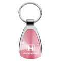 Pink Teardrop Keychain - Officially Licensed for Honda Accord