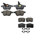 Akebono Euro Ceramic Brake Pads Kit for Audi A4 A6 Quattro S4 S6 Passat (2000–2020)