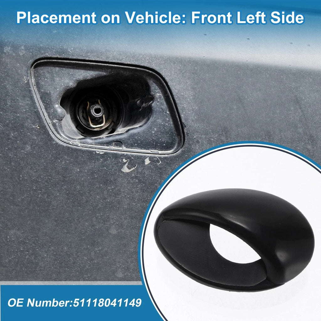 Front Left Bumper Headlight Washer Nozzle Cover for BMW M3 (2008-2013)