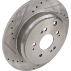 Rear Brake Disc Rotors and Pads Kit for Honda Odyssey, Acura MDX (2009–2011)