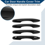 Door Handle Cover Trim for Toyota Camry (2018–2024) Black
