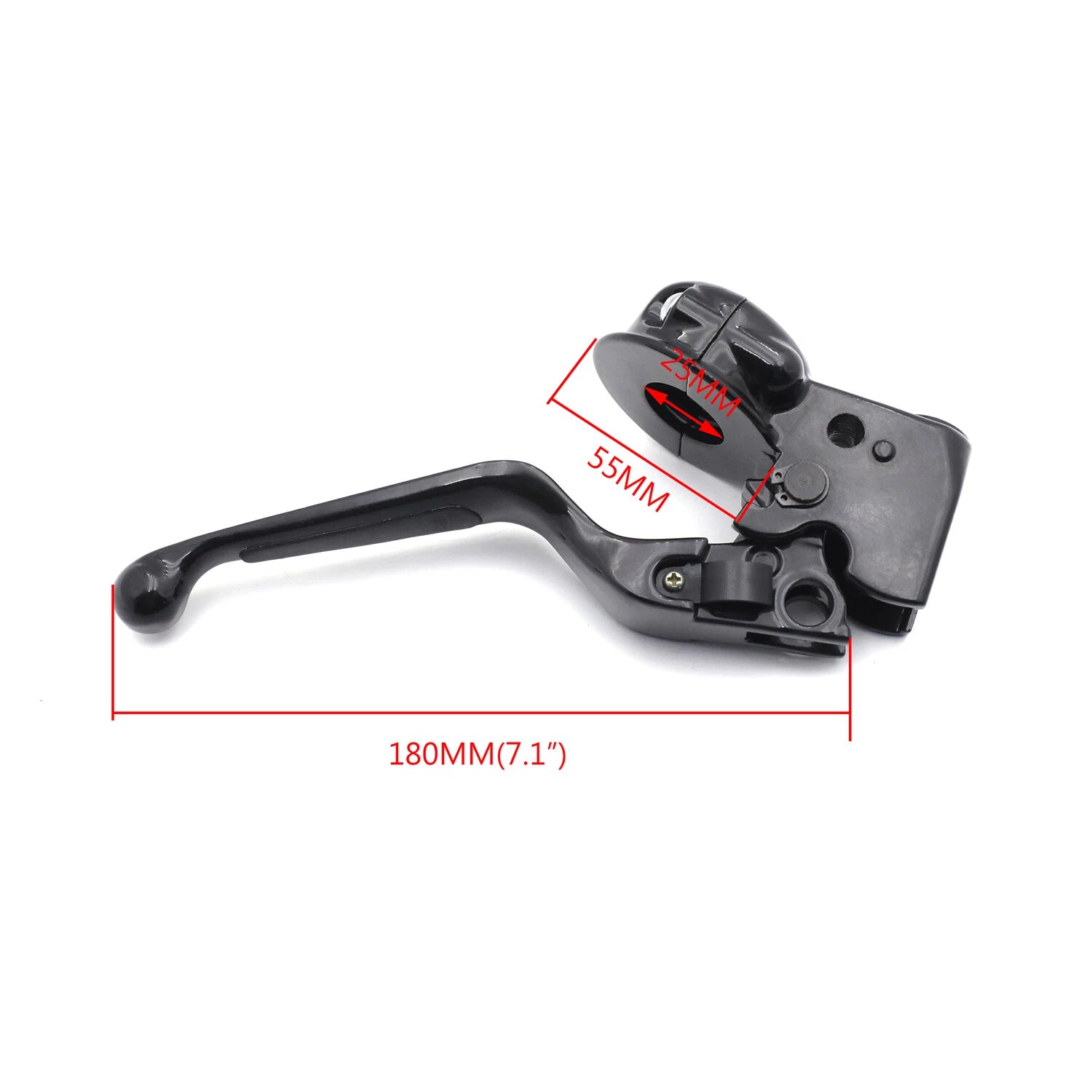 Clutch Lever with Mount Bracket for Harley Softail Bad Boy Heritage (1997–2003)