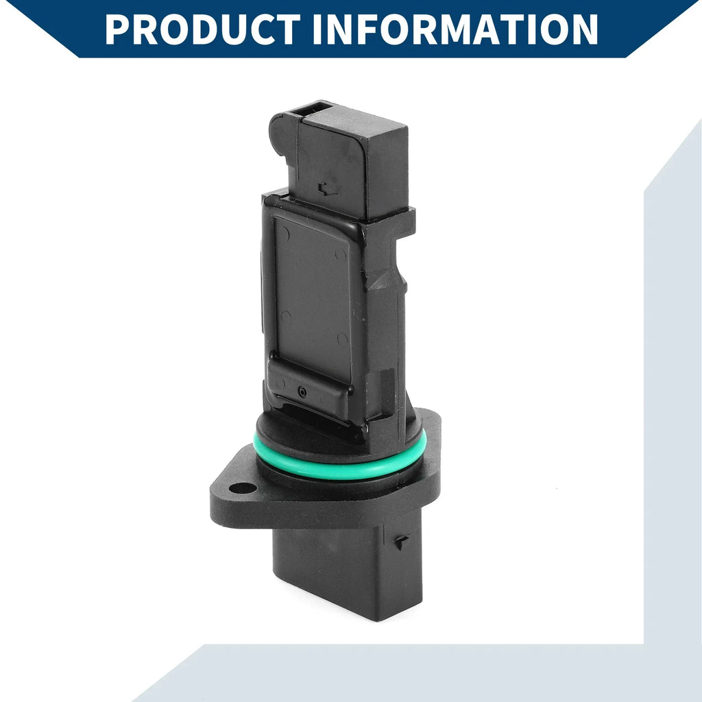 1 Pcs MAF Mass Air Flow Sensor for BMW Black