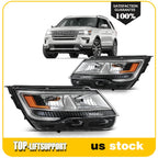 LED Headlight Assembly for Ford Explorer (2016–2018) Pair
