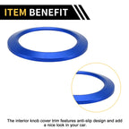Engine Start Stop Button Switch Knob Cover Ring for Ford F-150 (2016–2021) Blue