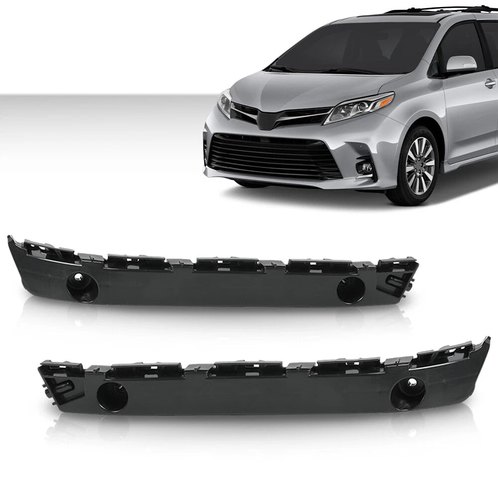 Front Bumper Cover Retainer Brackets for Toyota Sienna (2011–2020)