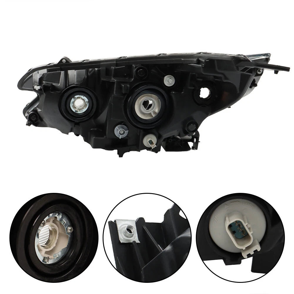 Headlight Assembly for Honda CR-V (2015–2016) Halogen Clear Right Side