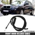 Hood Release Cable for BMW 320i 335i (2006–2013) 51237239240 51237396161