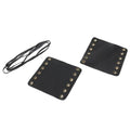 Leather Hand Grips Covers for Harley Cafe Racer (Fits Various Models)