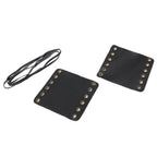 Leather Hand Grips Covers for Harley Cafe Racer (Fits Various Models)
