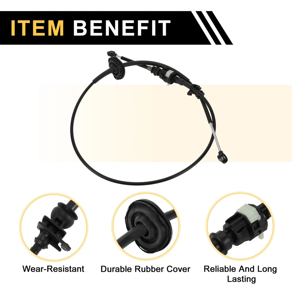 Transmission Gear Shifter Cable for Ford F-150, F-250 (1992–1997)
