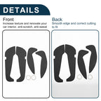 Set of 1 Car Door Leather Anti Kick Pad Sticker for Mercedes-Benz GLA (2015)
