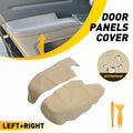 2X Beige Armrest Covers for Honda Ridgeline (2006–2014) Front Door Trim