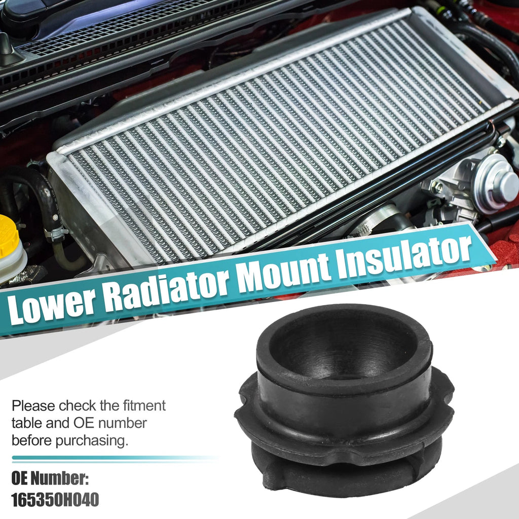 2X Radiator Bottom Mount Cushion Bushing for Toyota (No. 165350H040)