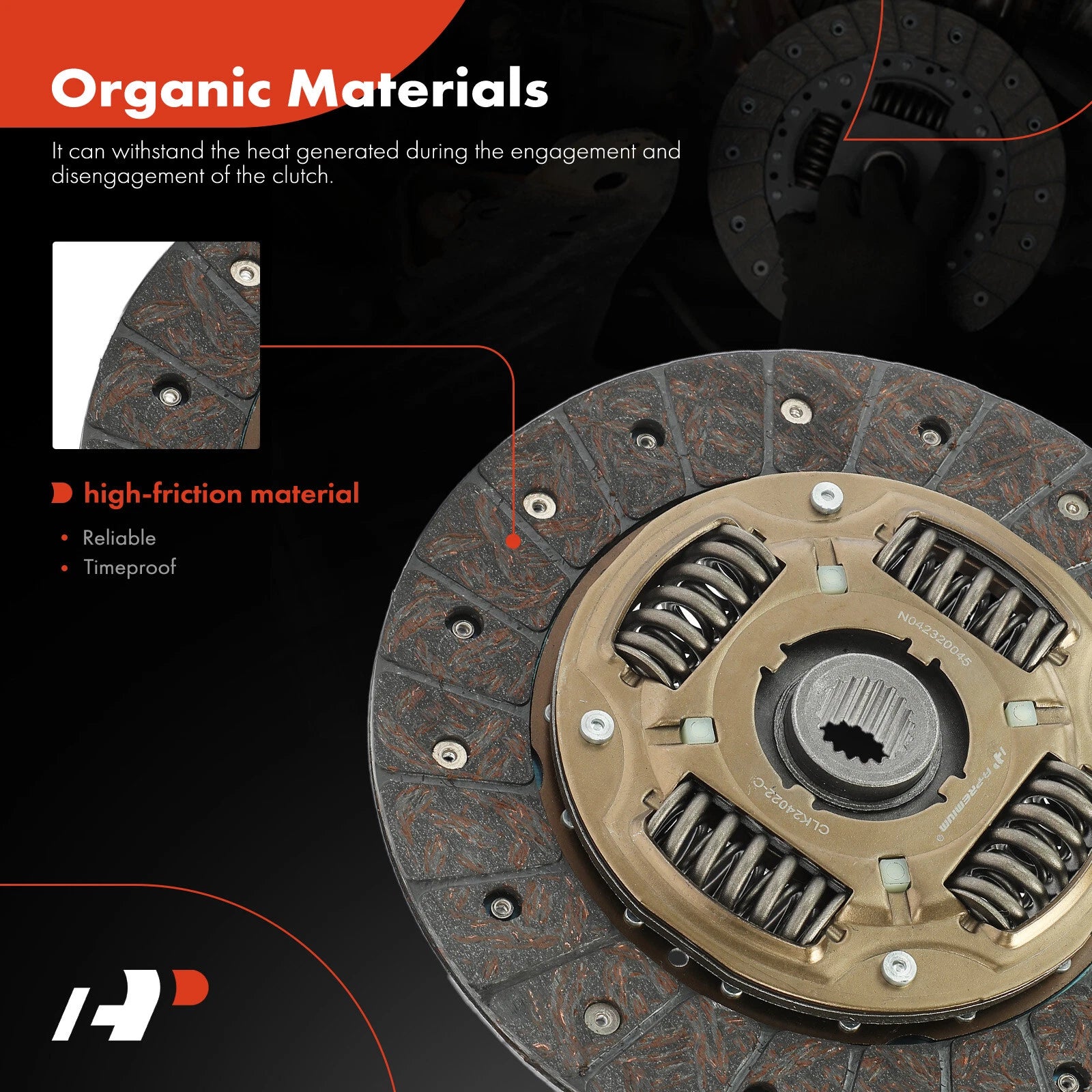 Clutch Kit with Release Bearing for Hyundai Accent Veloster
