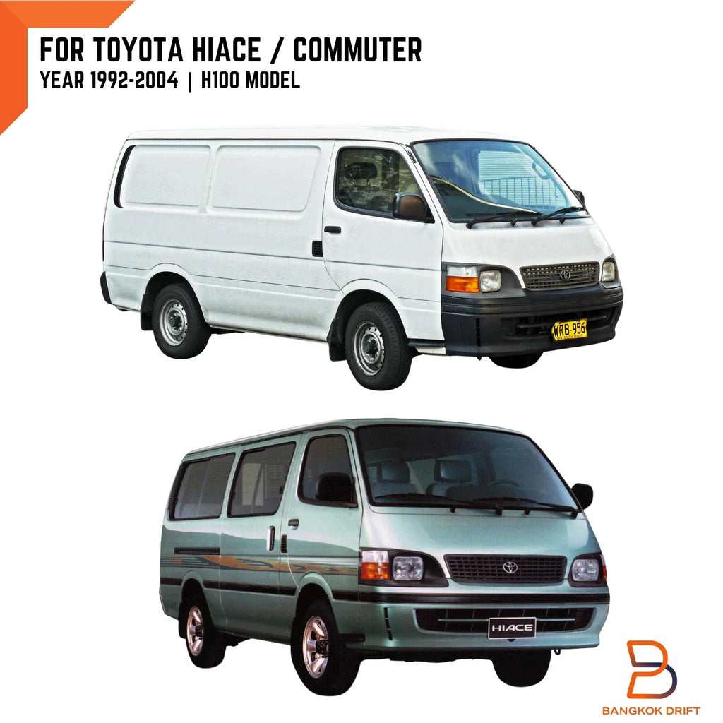 Visor Rain Shield Wind Deflector for Toyota Hiace Commuter (1992-2004)
