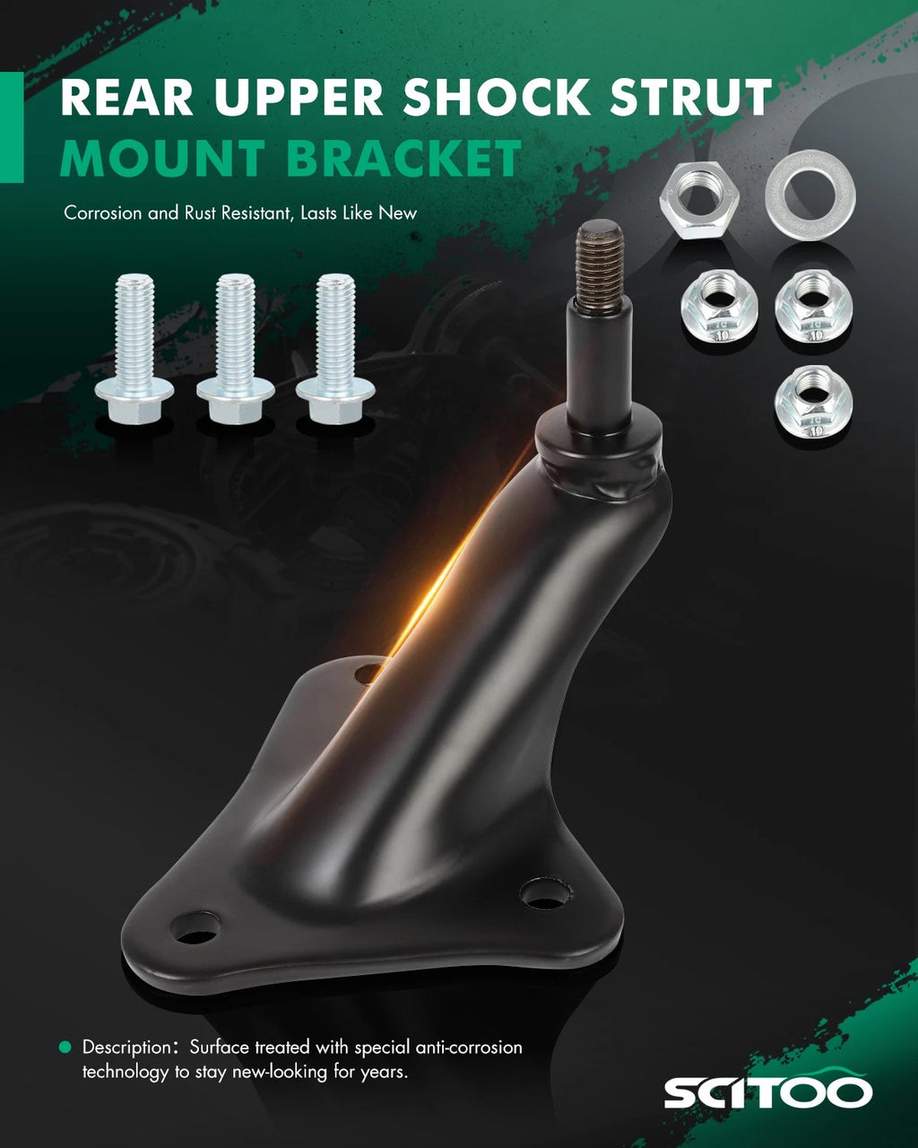 Rear Upper Shock Strut Mount Bracket for Ford Ranger (1983–2011)
