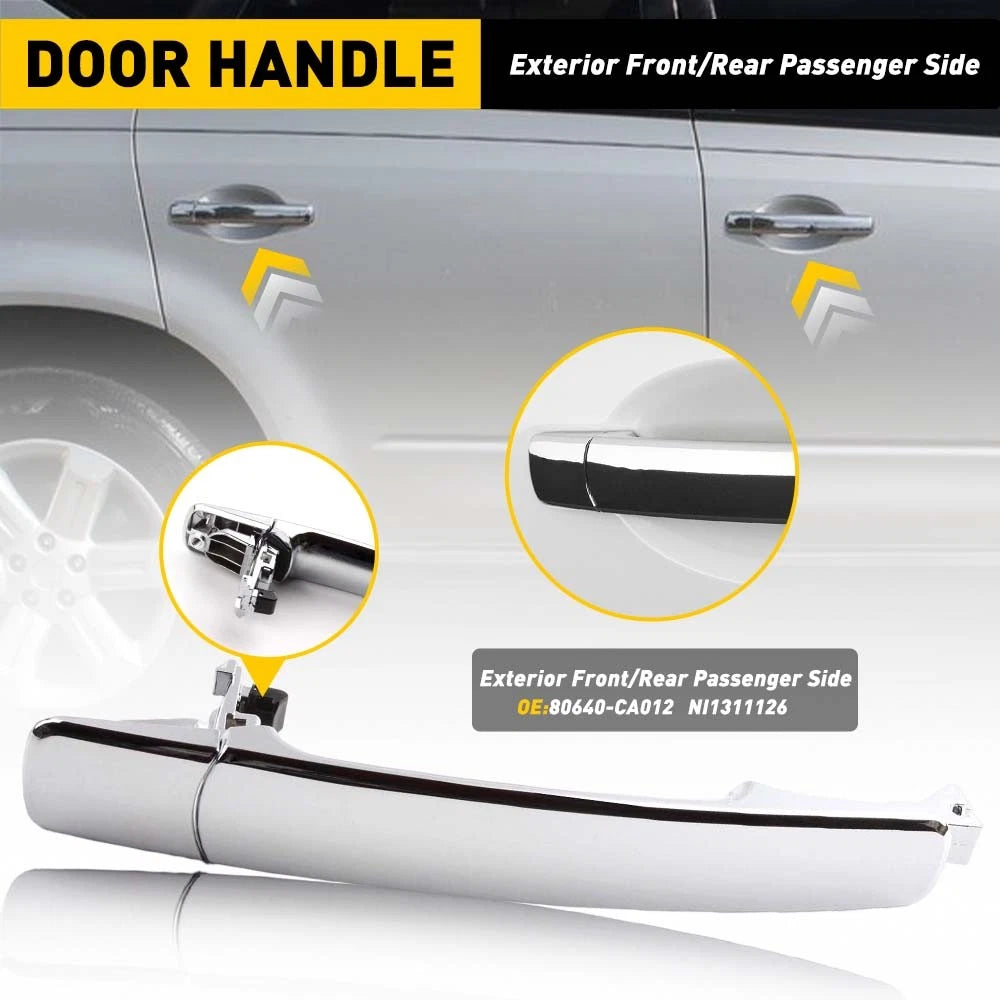 Exterior Side Door Handle for Nissan Rogue (2003–2007)