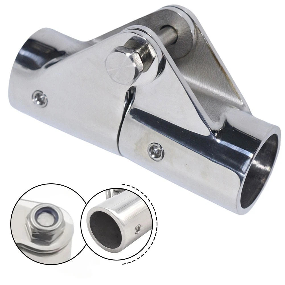 Boat Rail Fitting for Marine Tubing (316 Stainless Steel)