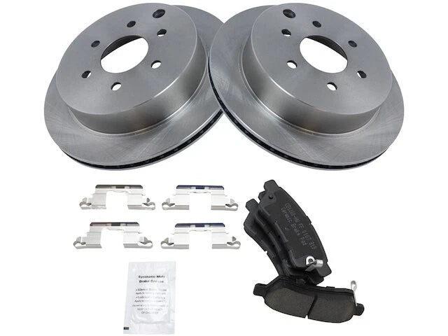 Rear Brake Pad and Rotor Kit for Suzuki Equator (2009–2012) SC261KP