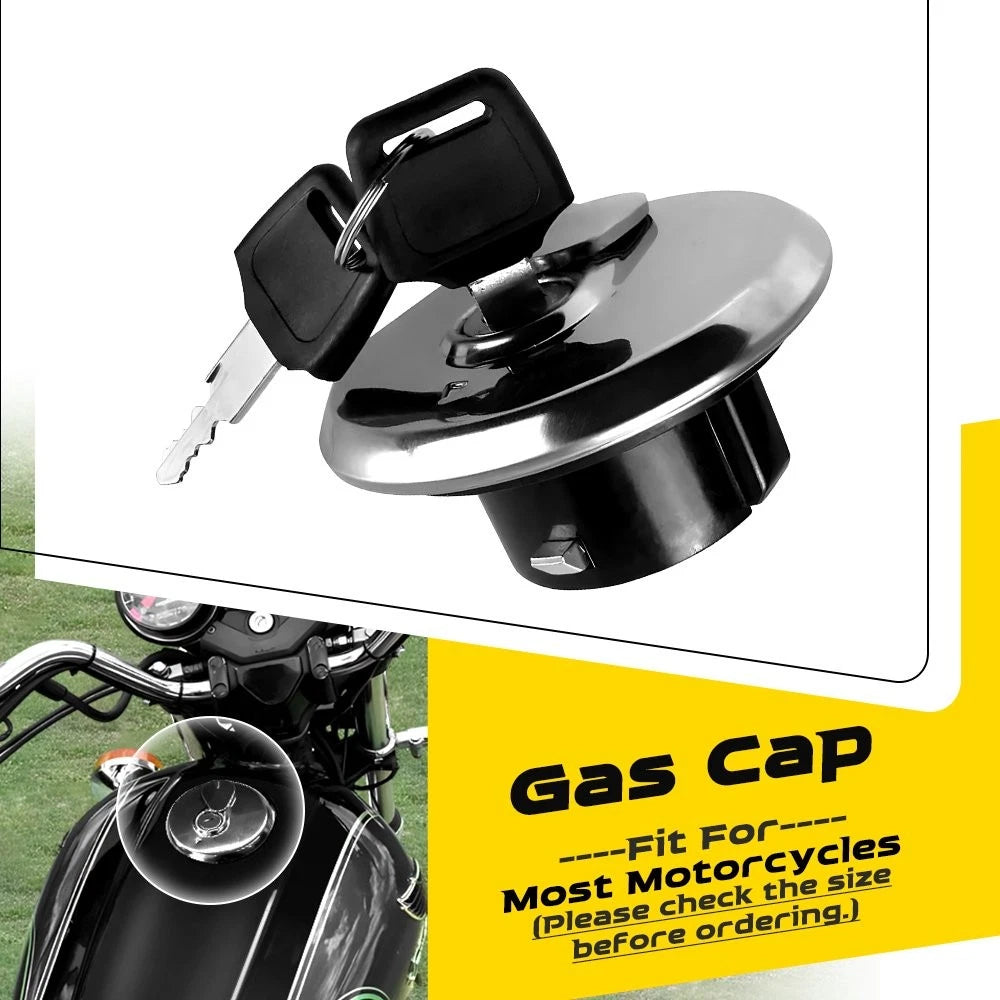 Fuel Gas Tank Cap for Suzuki Boulevard S50 VS800 Intruder 700 (2005–2009, 1986–1987)