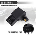 MAP Manifold Air Pressure Sensor for Chrysler Pacifica (2004–2006) No. 4896002AC