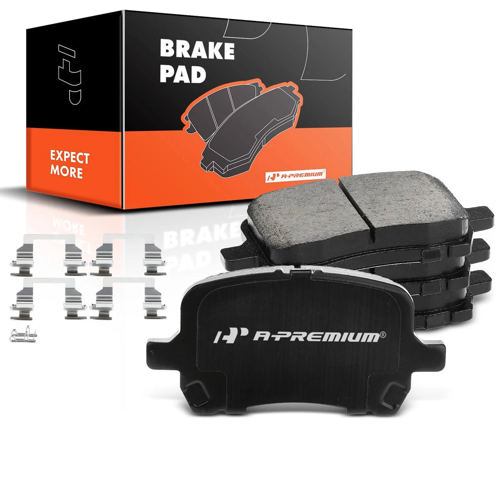 Set of 4 Front Ceramic Brake Pads for Chevy Malibu (2006–2012) HHR (2006–2011) Pontiac G6