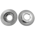 2 x Front Disc Brake Rotors for Toyota Hilux VZN167 VZN172 V6 3.4L (2002���2005)