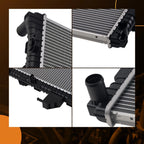 Radiator Cross Flow Unit for Ford Ranger (2019–2024) 2.3L Direct Replace