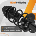 Pair Front Shocks Struts w/Coil Springs Assembly for Scion xD (2008–2010)