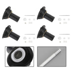 4X Carburetor Plunger Diaphragm Repair Kit for Yamaha XJR400 (1993–2000) T9