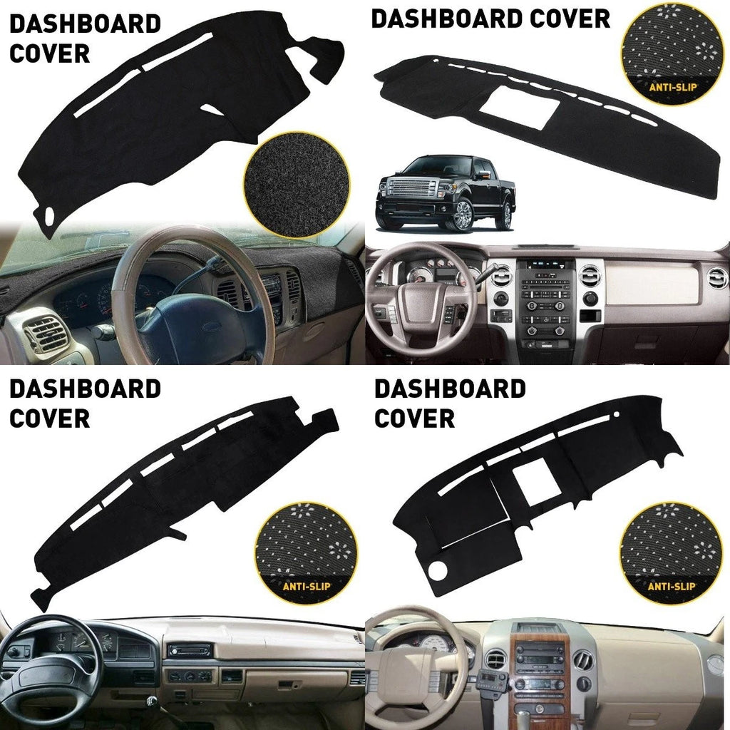 Dashmat Cover for Ford F150 F250 F350 (1992–1996) Black