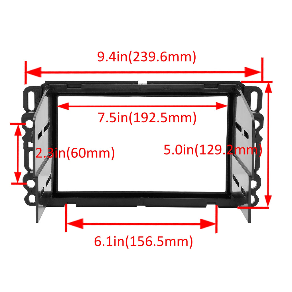 Double Din Dash Kit for Make Model