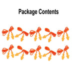 10 Pairs of Silicone Earplugs for Universal Use (Reusable)