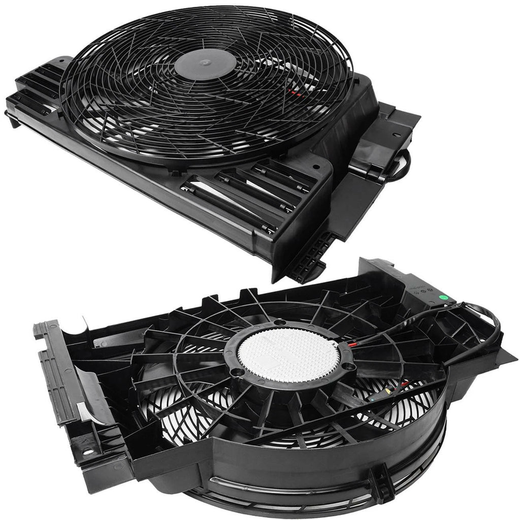 A/C Radiator Condenser Cooling Fan for BMW X5 E53 (2000–2006)