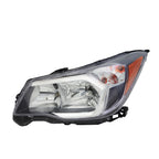 Replacement Gray Driver Side Halogen Headlight Assembly w/Gray Bezel