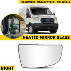 Heated Mirror Glass Lower Right Passenger for Ford Transit-150 (2015–2022)