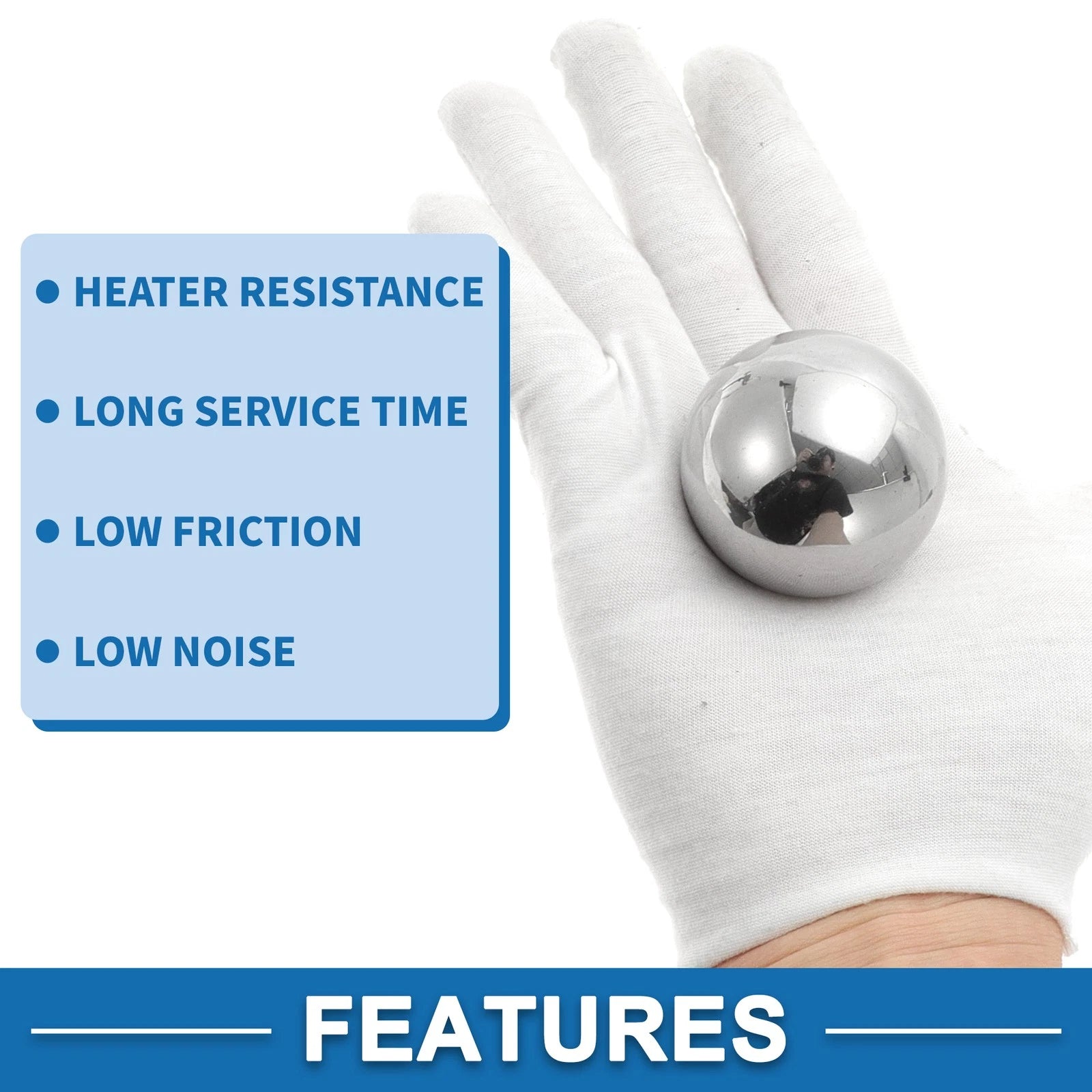 1 Pc 48mm G100 Precision Ball Bearing for Automotive Applications