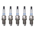Set of 5 Denso Platinum TT Spark Plugs for Audi Volvo (2.2–2.5 L5)