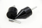 Black Spike Bar Ends for Suzuki GSXR 600 (1992–2013)