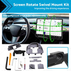 Screen Rotate Swivel Mount Kit for Tesla Model 3 (2017–2023)
