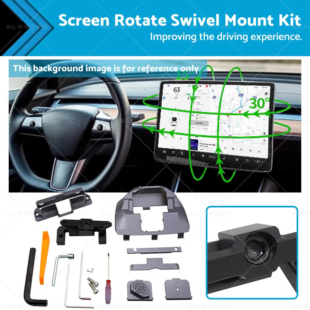 Screen Rotate Swivel Mount Kit for Tesla Model 3 (2017–2023)