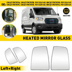 Mirror Tow Upper Glass Set for Ford Transit 150 250 350 (2015–2022)