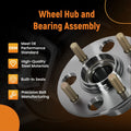 Rear Left Wheel Bearing Hub for Honda Civic (2001–2005) 512174 Non-ABS