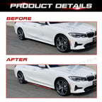 Universal Lower Side Skirt Winglets Diffusers Bottom Line Extension